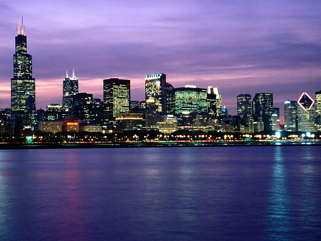 After Hours, Chicago Skyline, Illinois